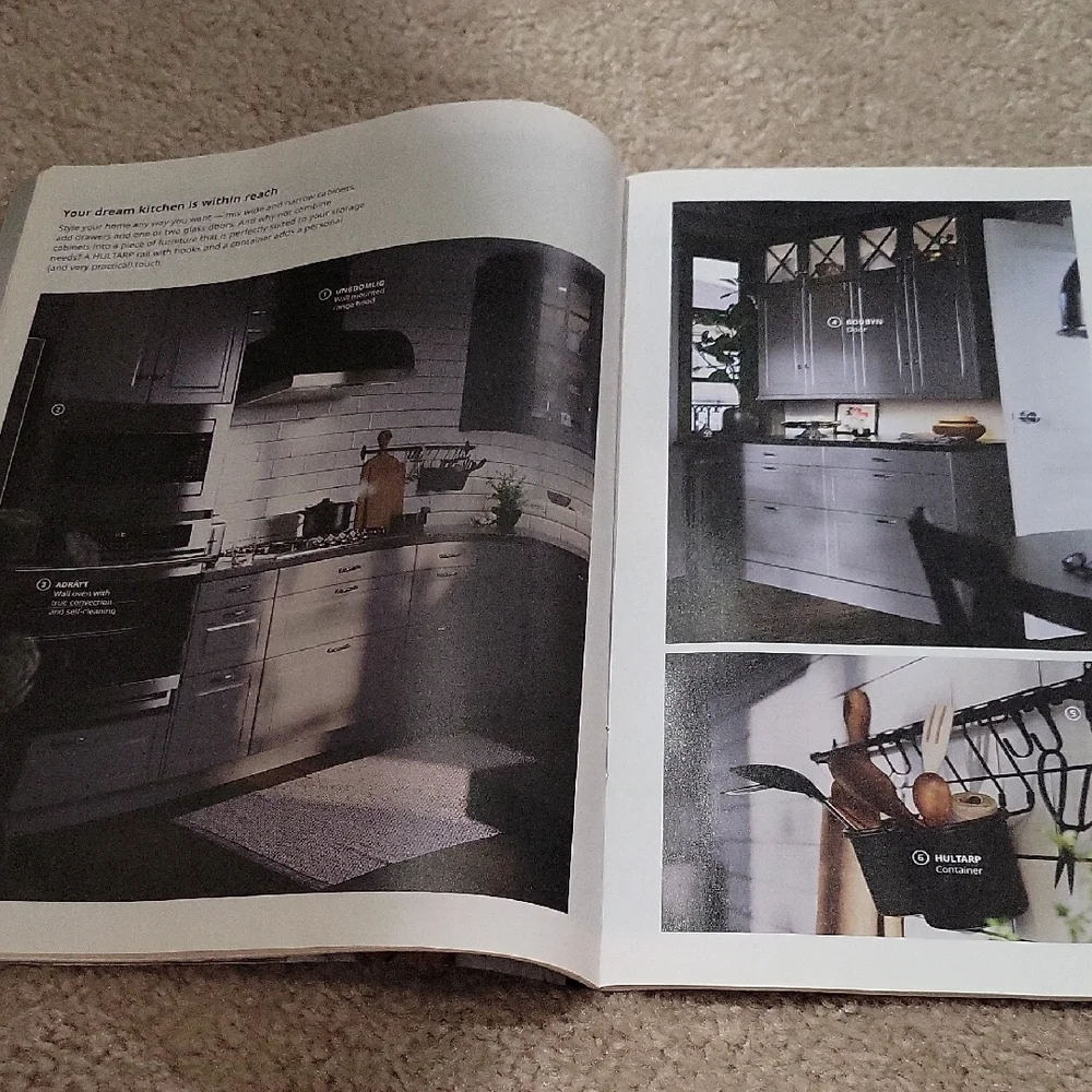 FREE W ANY PURCHASE!IKEA Kitchens 2023 Catalog